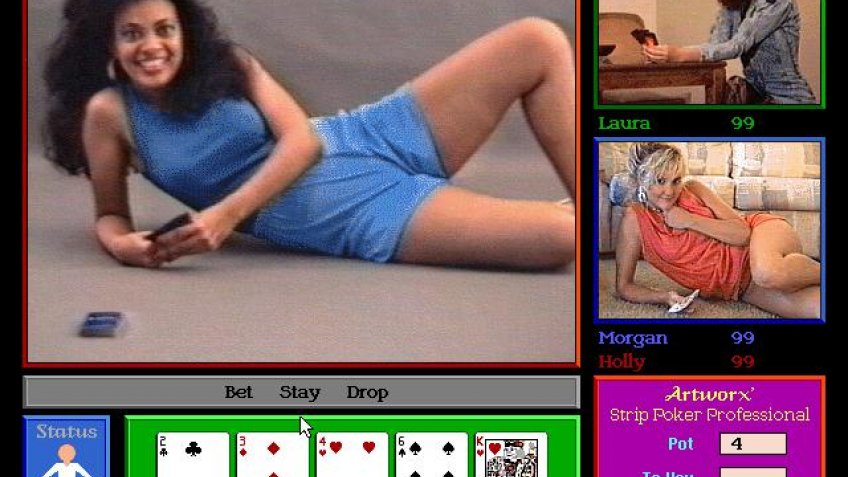 Bondage strip poker ultra sexy