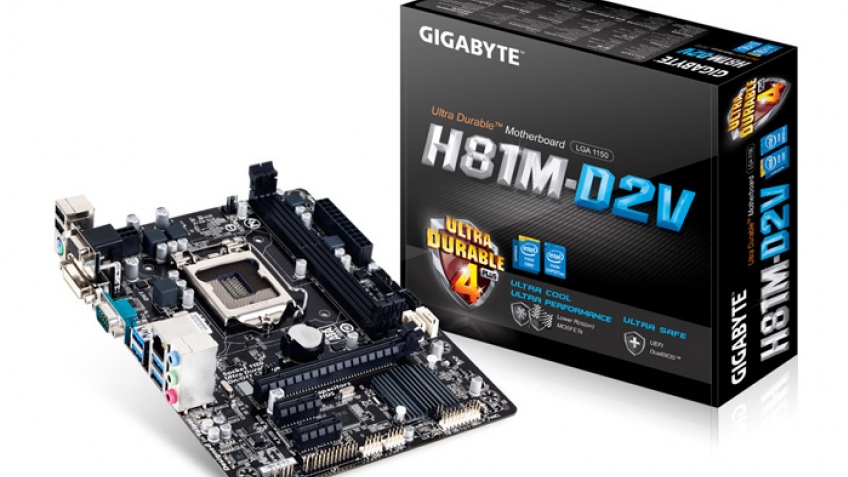 Gigabyte объявила 3 системных платы на чипе H81