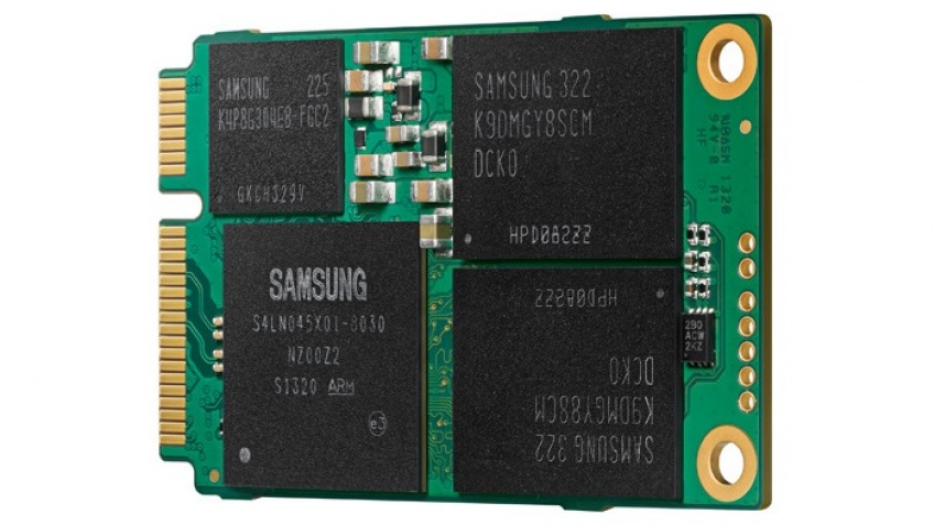 «Самсунг» произвела 1 ТБ SSD в выполнении mSATA