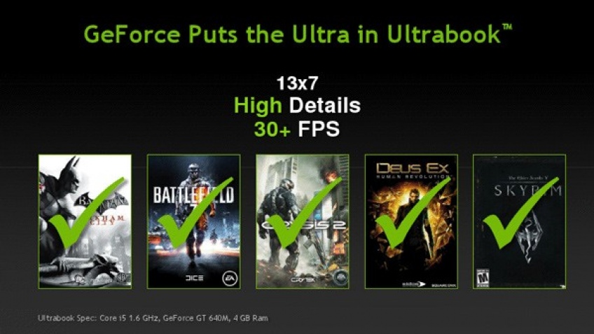 Nvidiа рекламирует разогнанную Tegra 3, прохватывает графику Intel Ivy Bridge