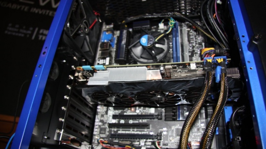 Gigabyte продемонстрировала вентилятор для WindForce 450W