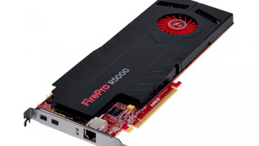 AMD FirePro R5000: карта памяти для выключенных вычислений