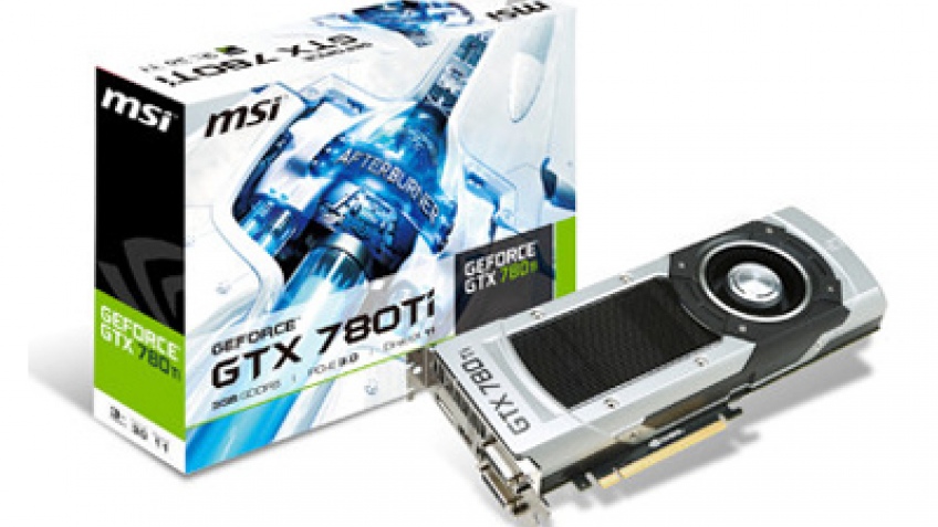 MSI продемонстрировала карту памяти GeForce GTX 780Ti