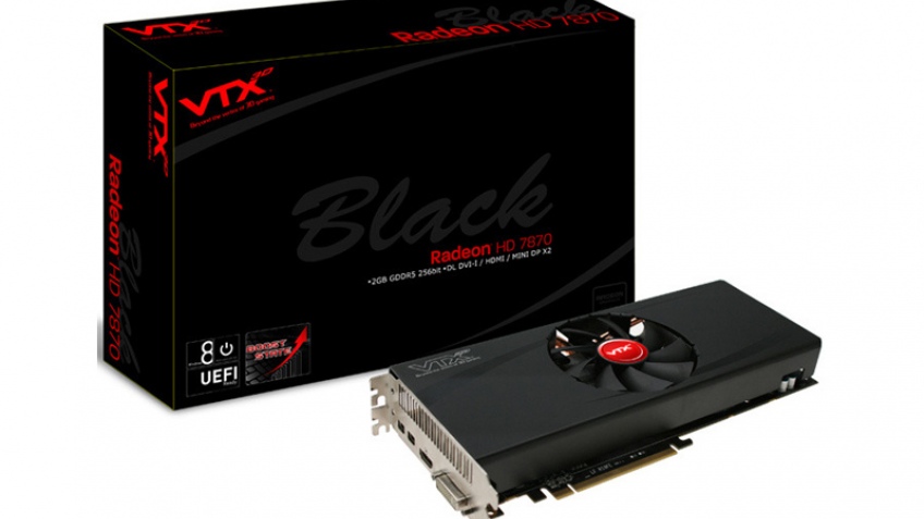 VTX3D продемонстрировала Radeon HD 7870 White Edition