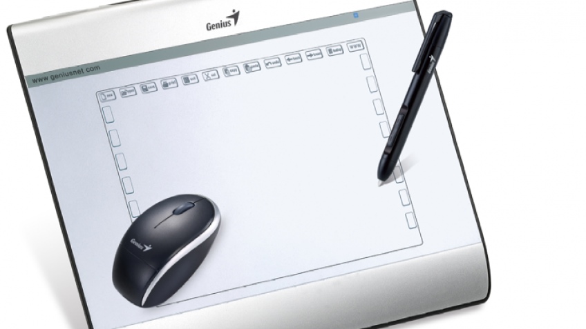 Genius продемонстрировала экономный планшетник для рисования