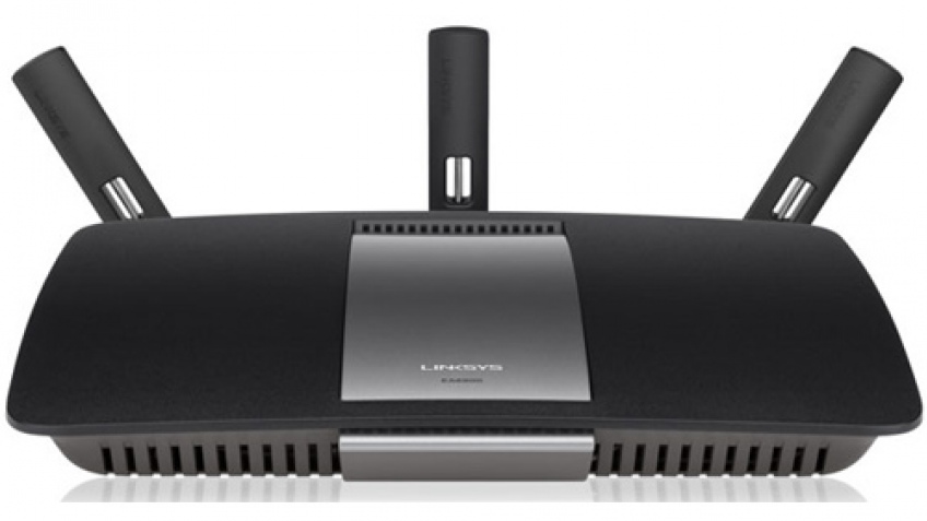 Роутер Linksys Смарт Wifi AC1900 действует со скоростью 1300 Mbit/с