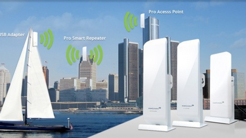 Модули Amped Wireless увеличат зону приема Wifi