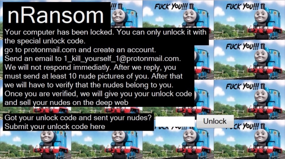 Вирус-вымогатель nRansomware требует интимные фото вместо денег