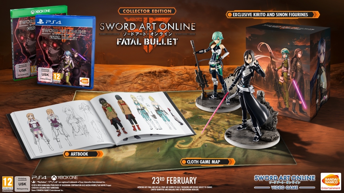 Sword Art Online: Fatal Bullet выйдет в Европе в феврале