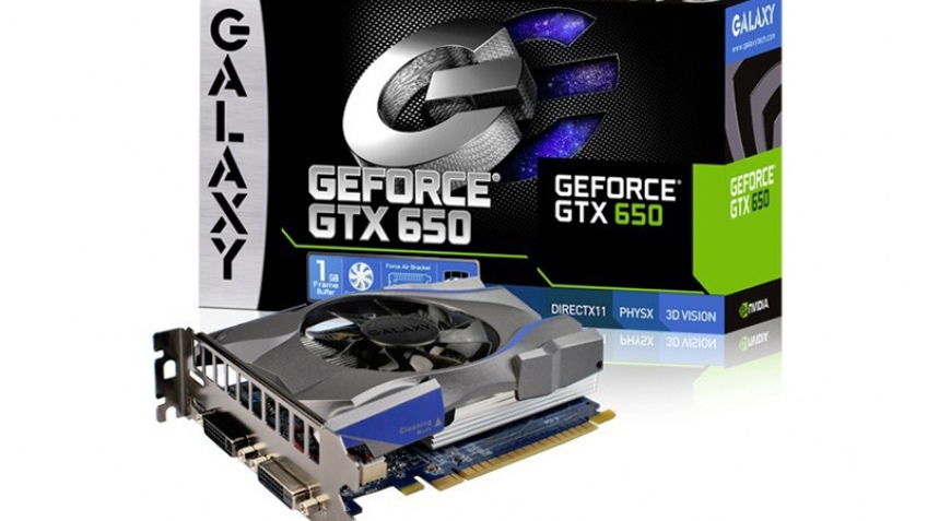 Галакси объявила карту памяти GeForce GTX 650 Green Edition