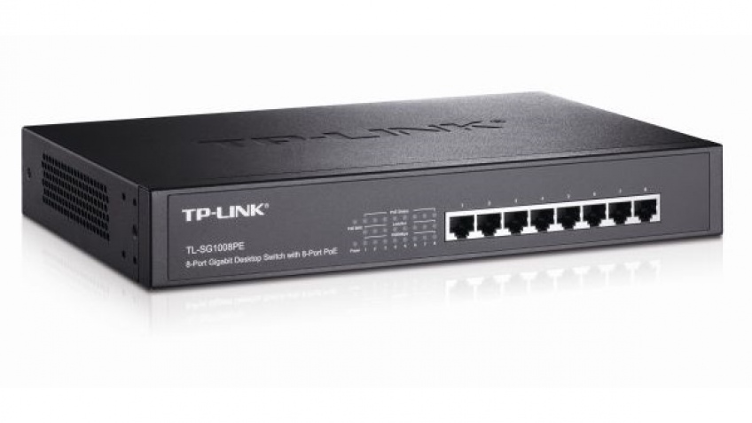 TP-LINK продемонстрировала коммутатор TL-SG1008PE