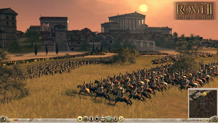 Total War: Rome 2 получит дополнение Empire Divided
