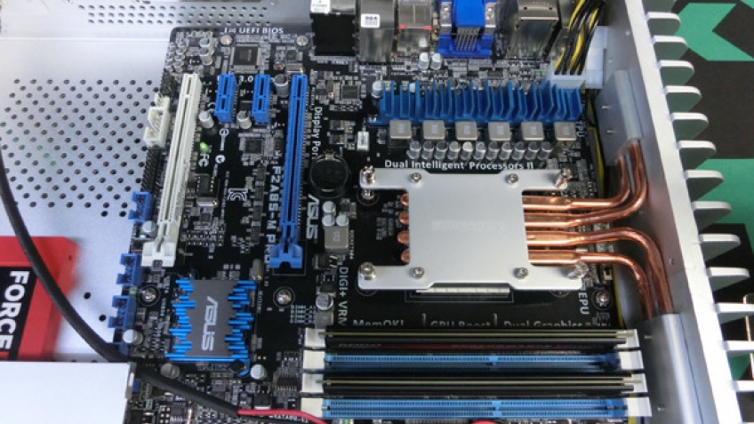 AMD продемонстрировала безвентиляторный ПК на базе микропроцессора Trinity