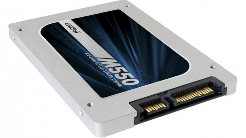 Crucial продемонстрировала серию SSD М550