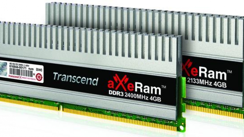 Transcend продемонстрировала модули памяти aXeRam DDR3-2133 и DDR3-240