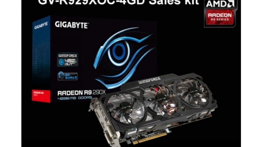 Gigabyte делает Radeon R9 290X OC с WindForce 3X 450W