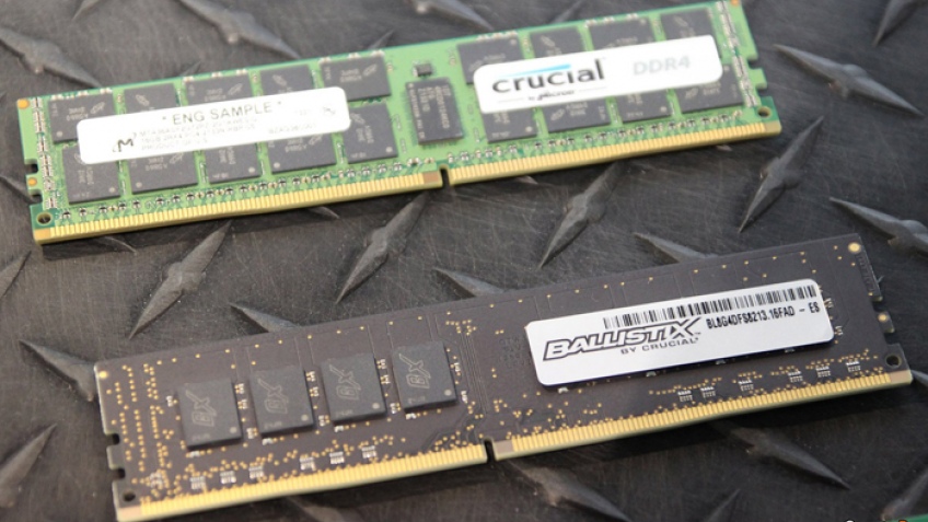 Crucial продемонстрировала память DDR4-3000