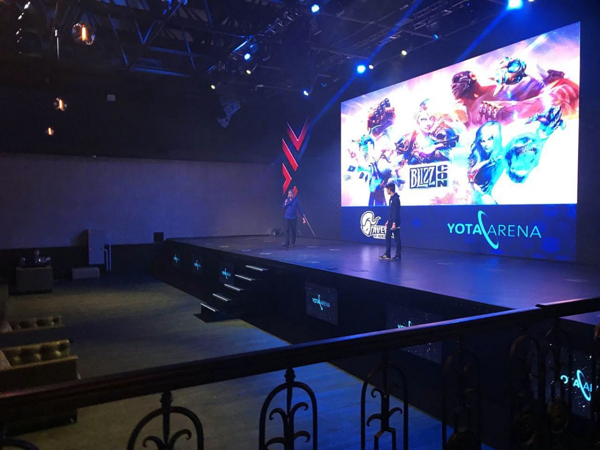 Игромания следит за открытием BlizzCon 2017 с Yota Arena