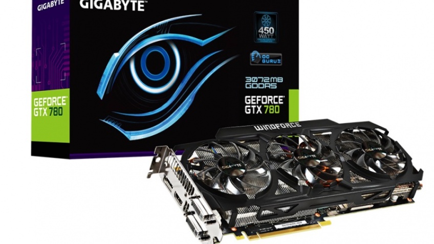 Gigabyte произвела GeForce GTX 780 с WindForce 3X 450W