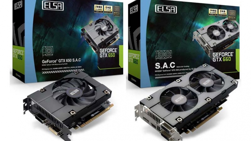 ELSA продемонстрировала карты памяти GeForce GTX 660 и GTX 650
