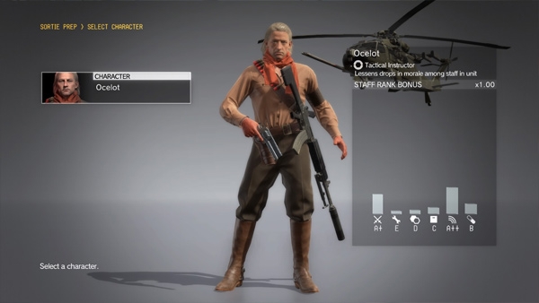 В Metal Gear Solid 5 можно будет сыграть за Револьвера Оцелота