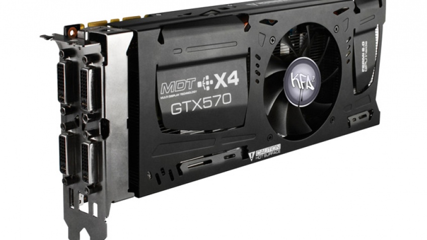 KFA2 продемонстрировала удивительную версию GeForce GTX 570
