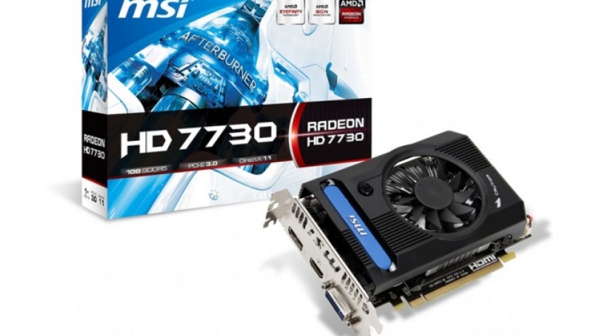 MSI делает карту памяти Radeon HD 7730