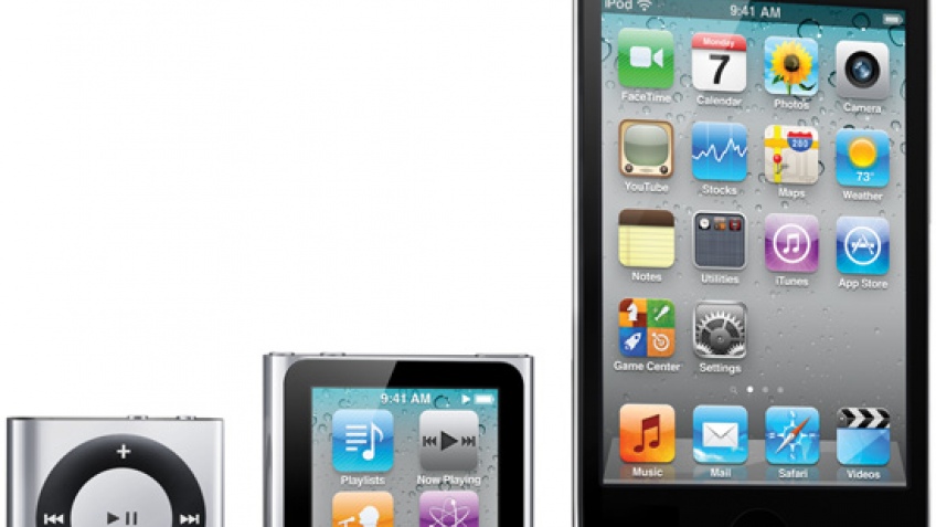 Демонстрация компании Эпл: свежие медиаплееры iPod нано, iPod touch
