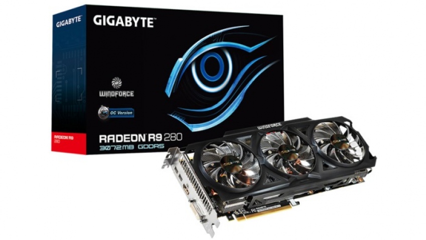 Gigabyte произвела Radeon R9 280 WindForce 3X