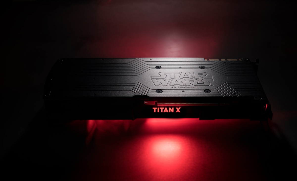 NVIDIA представила видеокарты Titan Xp Star Wars Edition