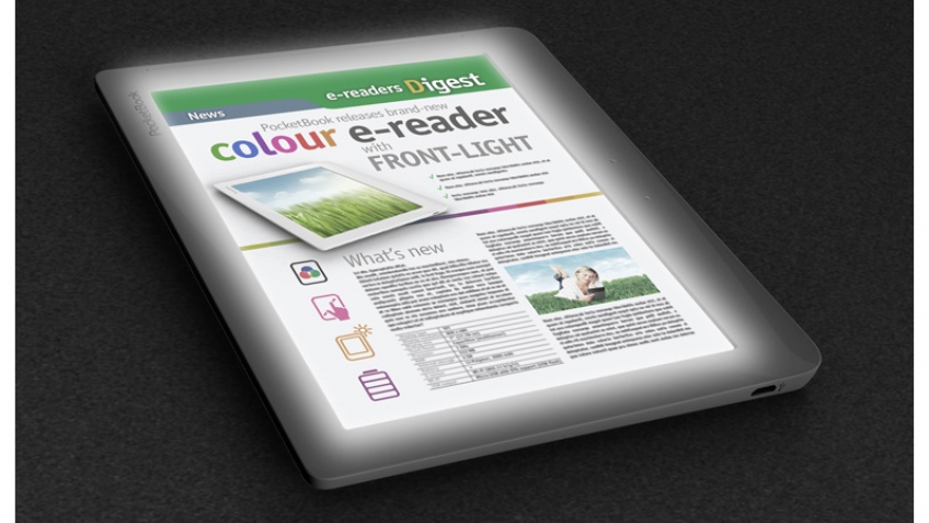 PocketBook делает ридер с разноцветным экраном и подсветкой