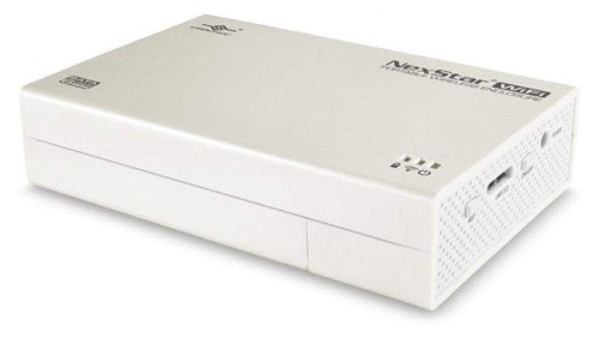 Каркас для HDD NexStar Wi-fi Enclosure сообщает данные по Wifi