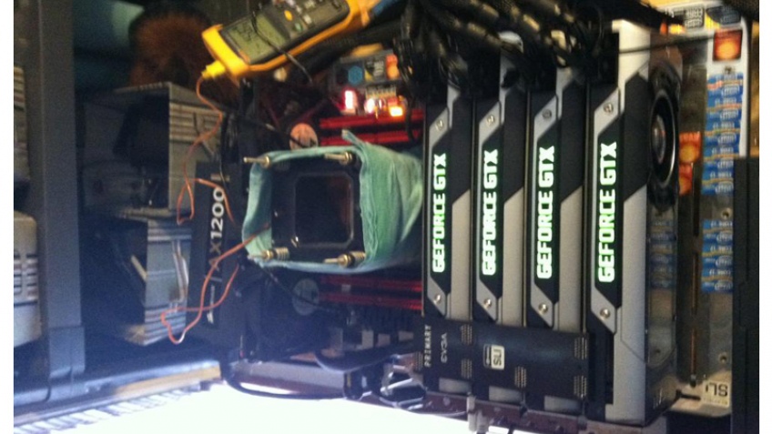 GeForce GTX Титан ставит рекорд без водянистого азота