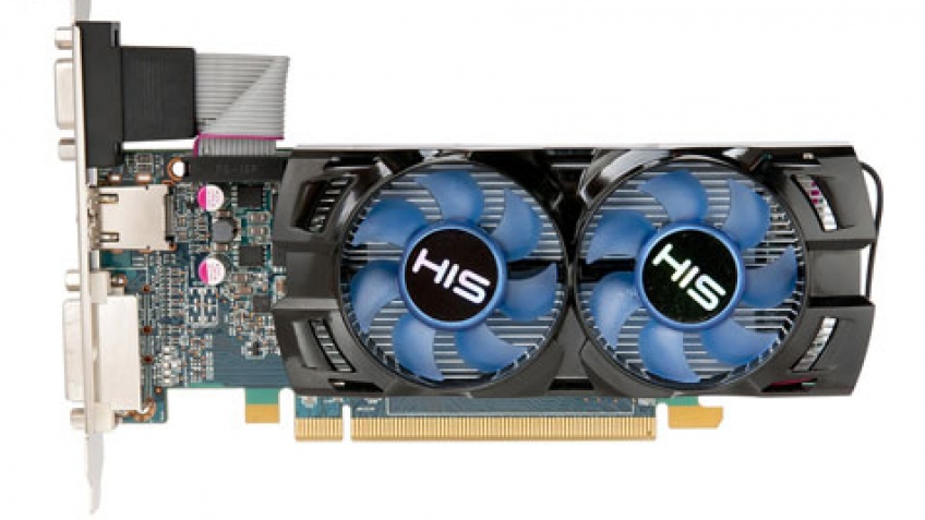 Низкопрофильная модификация Radeon HD 7750 в выполнении HIS 