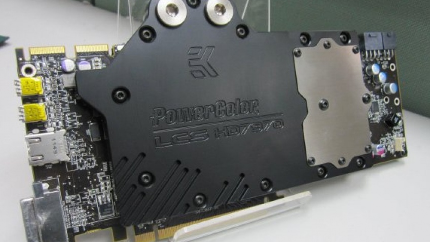 PowerColor продемонстрировала Radeon HD 7970 с водным остыванием