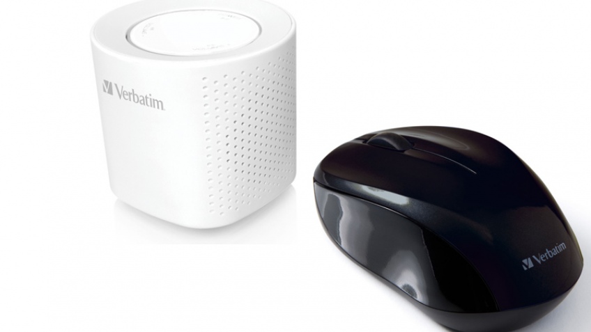 Verbatim представляет беспроводную мышка и Bluetooth-колонку
