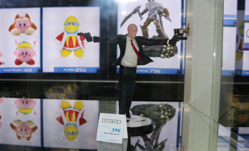 Фигурки Fallout 3, рюмки BioShock и галстук из Hitman! Мерчендайз на gamescom 2017 Фигурки Fallout 3, рюмки BioShock и галстук из Hitman! Мерчендайз на gamescom 2017