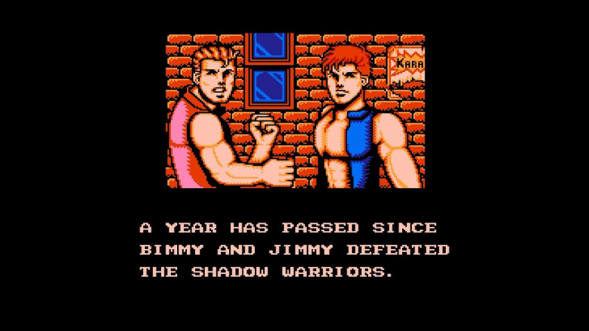 Проклятие западных локализаций из 90-х не обошло стороной и NES-версию DD3. Who the hell is Bimmy?