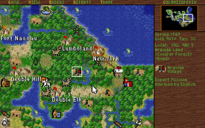 Sid Meier’s Civilization и Sid Meier's Colonization