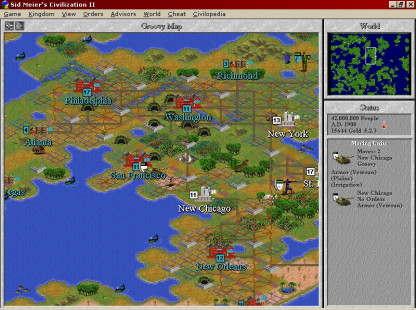 Sid Meier’s Civilization II и Sid Meier’s Gettysburg!