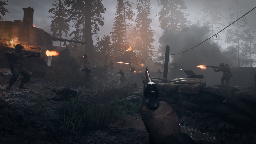 Даже типичные для Call of Duty сцены приобретают в WWII совсем иной окрас. Спасибо грамотному подходу к сценарию.