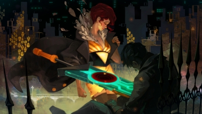 В свою очередь разработчики Transistor тоже рассказывают романтическую историю. Только чувства там возникают между героиней и… рассказчиком, заточенным в ее необычном мече.