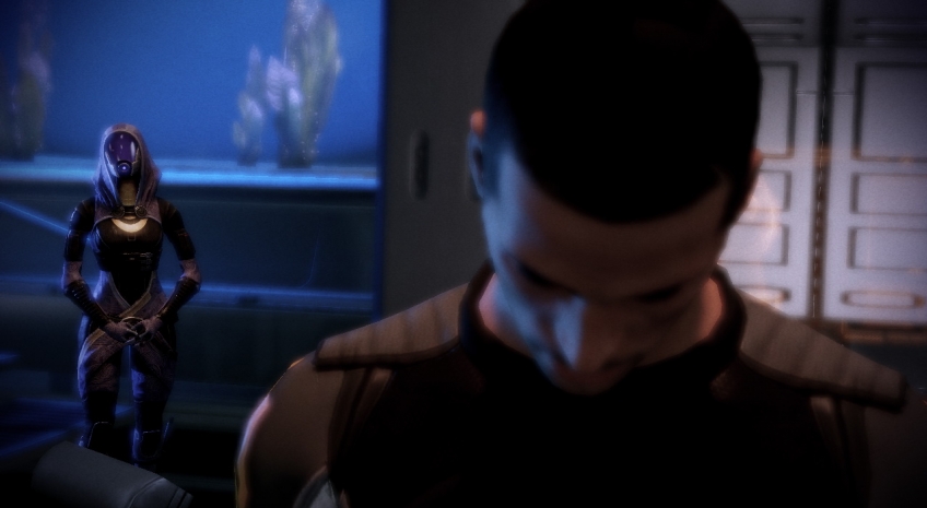 Отношения в Mass Effect разворачивались не только между главным героем (или героиней) и кем-то еще. В третьей части можно было увидеть, как между членами команды «Нормандии» тоже зарождалась любовь. Как между Тали и Гаррусом, например.