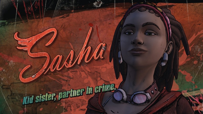 Персонажи Tales from the Borderlands: Саша, Феликс и Вон, а ещё роботы Гортис и Грузчик. Некоторые из них появятся в третьей части
