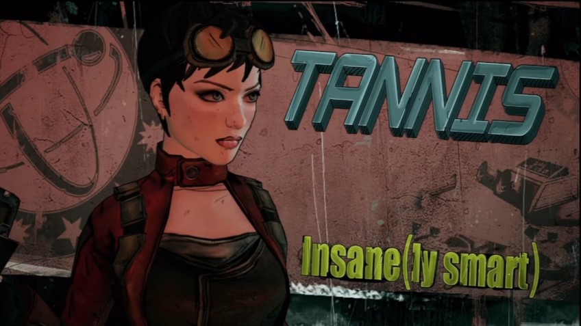 Персонажи Borderlands: Маркус, Доктор Зед, Патриция Таннис, командор Стил и Железяка — надоедливый робот-помощник, ставший маскотом франшизы