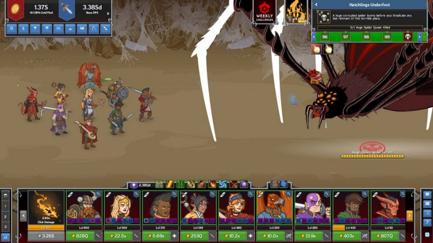 11 лучших idle-игр: Clicker Heroes, NGU IDLE, Realm Grinder и другие 11 лучших idle-игр: Clicker Heroes, NGU IDLE, Realm Grinder и другие