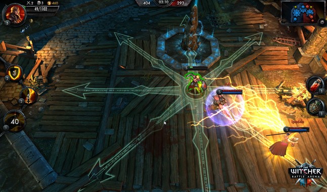Gamescom 2014: The Witcher Battle Arena Gamescom 2014: The Witcher Battle Arena