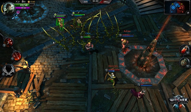 Gamescom 2014: The Witcher Battle Arena Gamescom 2014: The Witcher Battle Arena