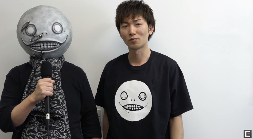 Создатели NieR: Automata: эксцентричный драматург Таро Йоко и руководитель проекта от PlatinumGames Такахиса Таура