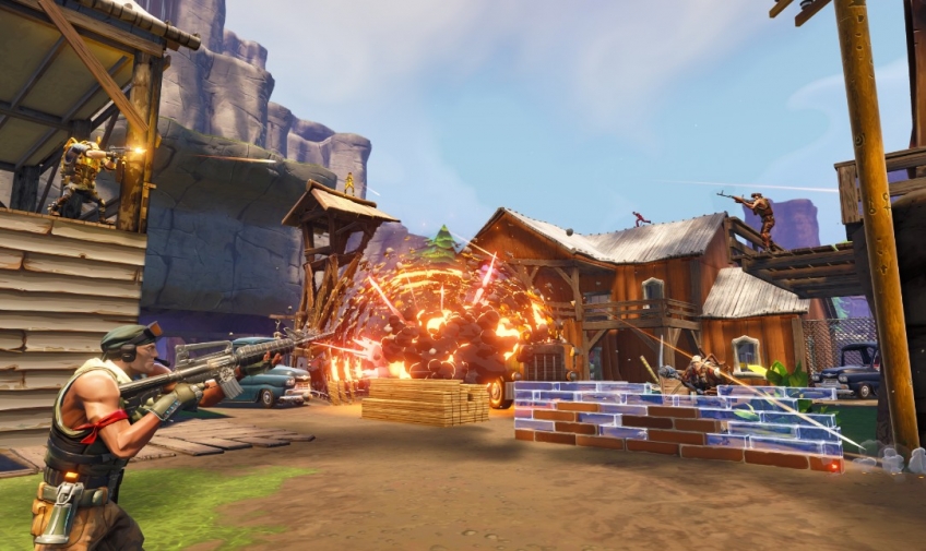 Превью Fortnite. Зомби не против растений Превью Fortnite. Зомби не против растений
